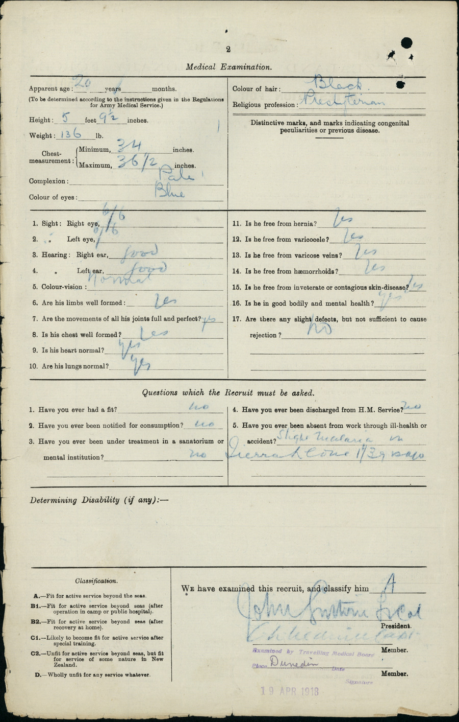 J. L. B. Pope’s second military file, image 24 of 32