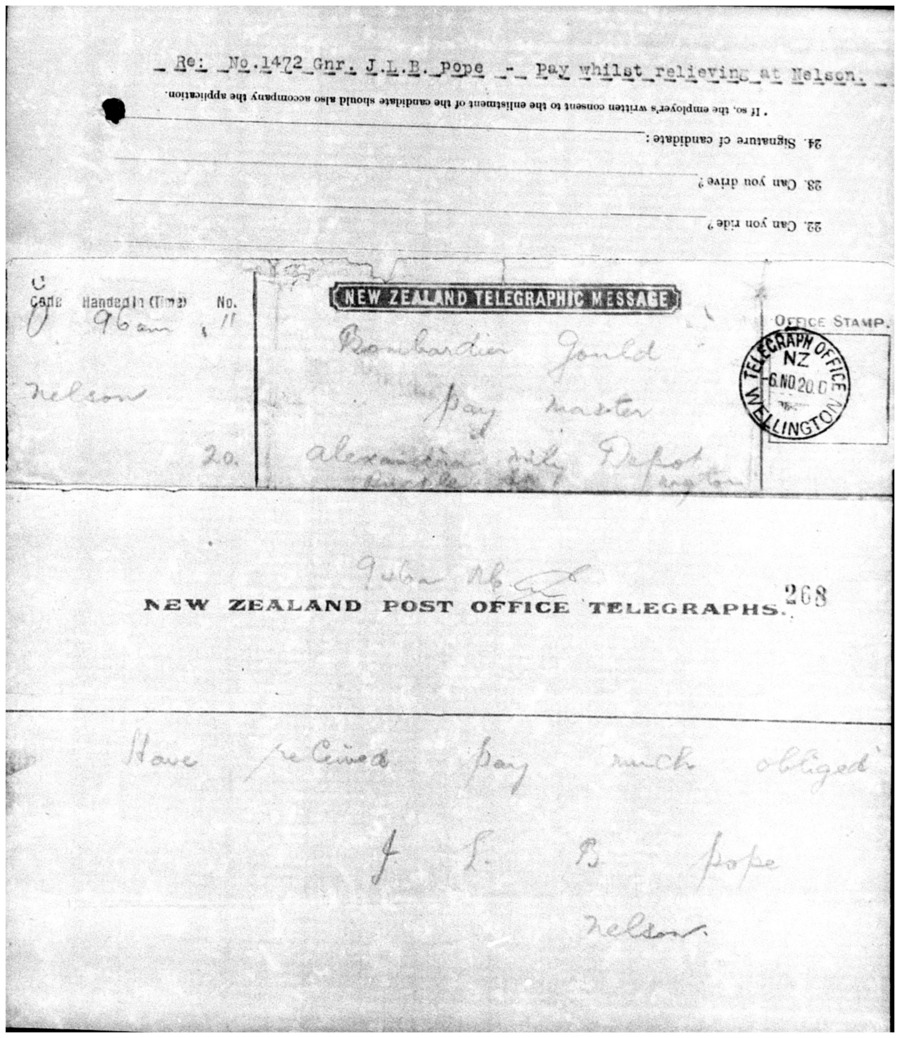 J. L. B. Pope main military file, image 18 of 50