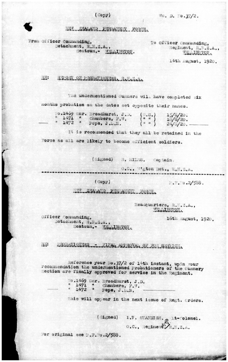 J. L. B. Pope main military file, image 21 of 50