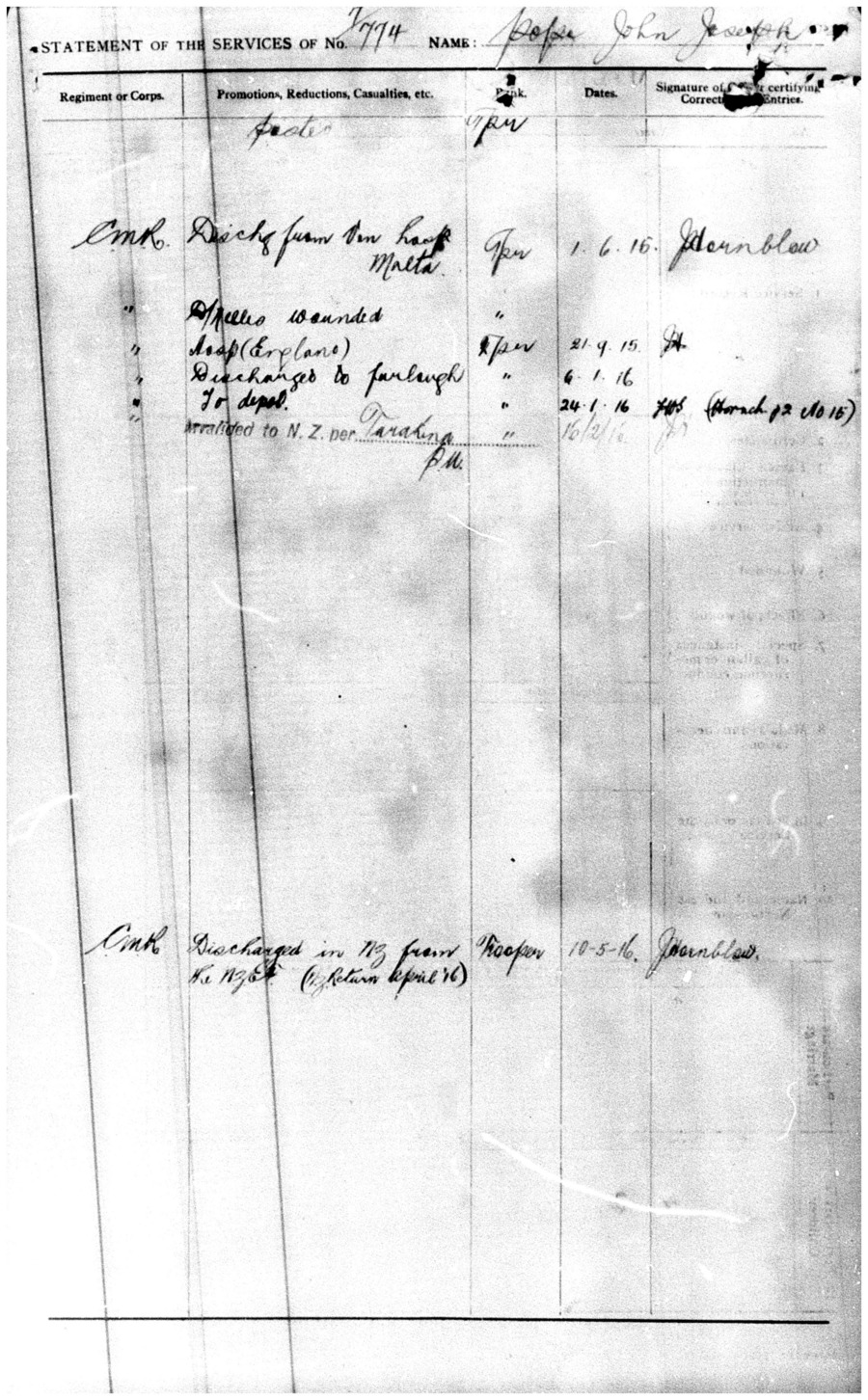 John Joseph Pope military file, image 25 of 25